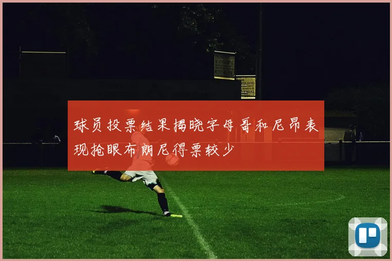 球员投票结果揭晓字母哥和尼昂表现抢眼布朗尼得票较少